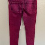 Soundgirl Jeans Juniors Size 5 Pink Two Tone Acid Washed Stretchy Bling NEW Photo 5