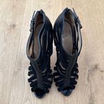 Christian Louboutin Stiletto Pumps Velvet Karina Size 39.5 Black Photo 3