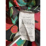 Floral Midi Dress Louna Colorful Garden Girl Fairy Romantic Modest Small Stretch Red Photo 4