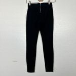 J.Crew Women’s Black Spandex Legging Pant Back Zip Style 31090 Photo 6