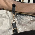 Kate Spade Molly Black Leather Tote + Zip Pouch - Rehab - Tear in inside lining Photo 14