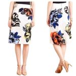 Maeve Anthropologie  Rosny‎ Floral Twill Skirt 4 Photo 1