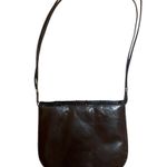 Vintage 70s La Belle snakeskin brown flap closure with split leather strap Photo 3