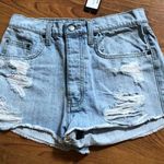 Carmar Denim Distressed  Shorts Size 27 NWOT Photo 0