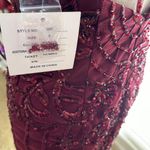 Intrigue NWT size 6  by Blush red beaded homecoming dress Photo 3