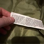 Forever 21 Forever‎ 21 Long Sleeve Button Snap Lightweight Jacket in Light Olive Sz L NEW Photo 3