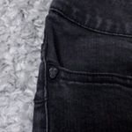 Blackheart Hot Topic High Rise Super Skinny Shorts Stretch Denim Size 3 Black Photo 3