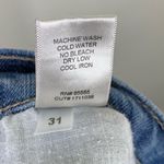 Pistola  Medium Wash Distressed Denim Raw Hem High Rise Skinny Jeans Size 31 Photo 5