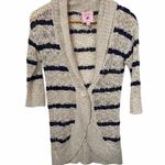 Pink republic  acrylic 3/4 sleeve cardigan. Photo 0
