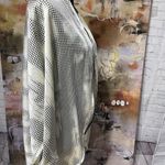 silky cape cardigan cream and black Size undefined Photo 7