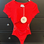 Princess Polly  Bodysuit Red Photo 0