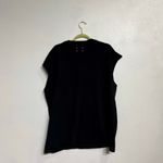 Free People Vintage Souls Black Manifest Oversized Muscle Shirt Sz XS Photo 8