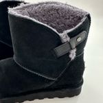 BEARPAW Margaery Winter Ankle Boot Black Suede US Women's 10 Photo 4