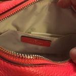 Kate Spade  Pink Pebbled Leather Crossbody Wallet Spade Logo NWT Photo 4