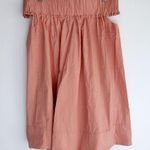 Hatch Maternity the Audrey Dress Poppy Ruffled Swing O/S Pink Size undefined Photo 4