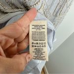 Free People  Love Story Beaded Mini Dress in White Photo 7