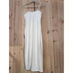 Lulus NWT  Always Turning Heads White Bustier Tulip Midi Dress Banquet Gala Sze S Photo 4