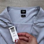 Aritzia Ten SATINETTE SWIPE TUBE TOP Silver Photo 5