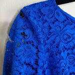 Ralph Lauren Blue Dress 3/4 Sleeve Lace Brand New with Tags NWT Womens Size 2 Photo 3