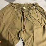 Green Tie Pants Size M Photo 1