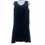 Everlane The Clean Silk Sleeveless black Dress size 8 Photo 1
