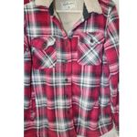Leehanton Flannel Jacket Pink Size M Photo 4