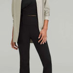 Lululemon NWT Groove Super High Rise Flared Pants Leggings Black Size 10 Photo 0