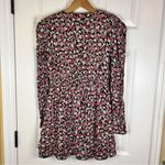 ZARA Basic Fully Lined All Over Floral Shirred A-Line Dress Size Medium Photo 5
