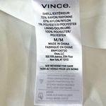 Vince Drapey White & Black Striped Sleeveless Button Front Midi Dress Medium Photo 14