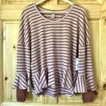 Free People  We The Free Thermal Ruffled Top Size XS Photo 1