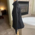 Betsey Johnson  Black Scallop Trim Jacket Women's Size M DAMGED BELT LOOPs Photo 4