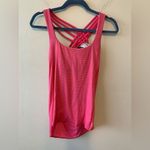 Lululemon ‎ Free to be Wild Hot Pink Butterfly Tank size 6 Photo 2