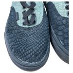 Vans Harry Potter Slytherin Green Black Low Top Snakeskin Sneakers Women's 8 Photo 8