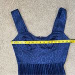 Mila‎ Mae Satin Pleated Midi Dress Navy Blue S Photo 7