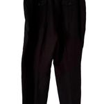 Talbots  Heritage 100% Linen Pleated Black Dress Pants Women’s Size 20W Photo 1