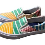 Sperry crest Women's Slip On canvas Non Marking Multicolor size US 5.5 EU 35.5 Photo 0