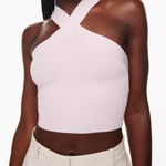 Babaton Aritzia  Sculpt Knit Criss Cross Cropped Tank XS Photo 0