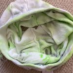 Free People NEW  Kelly Tie Dye Sweat Shorts Citron Green Grey Size XS Lounge NWT Photo 8