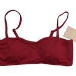 ANDIE Swim Rio Top Cherry Red Swimwear Bathing Suit Size M New Photo 0