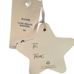 Pink Rose NEW Cozie by  Lilac Mauve Southwestern Snowflake Winter Cropped Sweater Photo 6