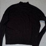 ATM Elegant Black mockneck Turtleneck Sweater Photo 6