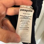 Patagonia  Chunky Knit Cotton Open Front Cardigan Sweater Womens Medium Navy Photo 4