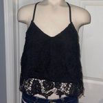 Streetwear Society Elegant Black Lace Women's tank top size medium EUC Streatwear Society Photo 0