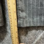 Be cool Y2K 90s Dress Pants Medium Gray Pinstripe Wide‎ Straight Leg Low Rise  Photo 3