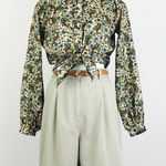 Ralph Lauren Vintage High-Waisted Cotton Shorts | Size 6 Photo 0