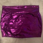 Metallic Skirt Purple Photo 0