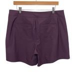 Spanx Womens Geoscape Sunshine Flat Front Golf Tennis Skort Blue Orange Large Photo 3