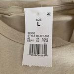 MTV Brand MTV Graffiti Logo Beige Short Sleeve Graphic T-Shirt Large Photo 3