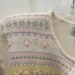 Leslie Fay FINAL MARKDOWN Haberdashery button front short sleeved cardigan medium Photo 1