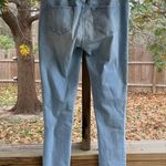 Blanqi Denim Distressed Skinny Maternity Jeans Light Wash Size 2 Blue Photo 1